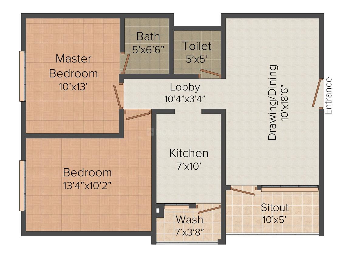 Agarwal Sunil Emerald Court In Sahara City Homes Indore Price