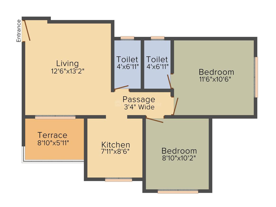 2 BHK Apartment