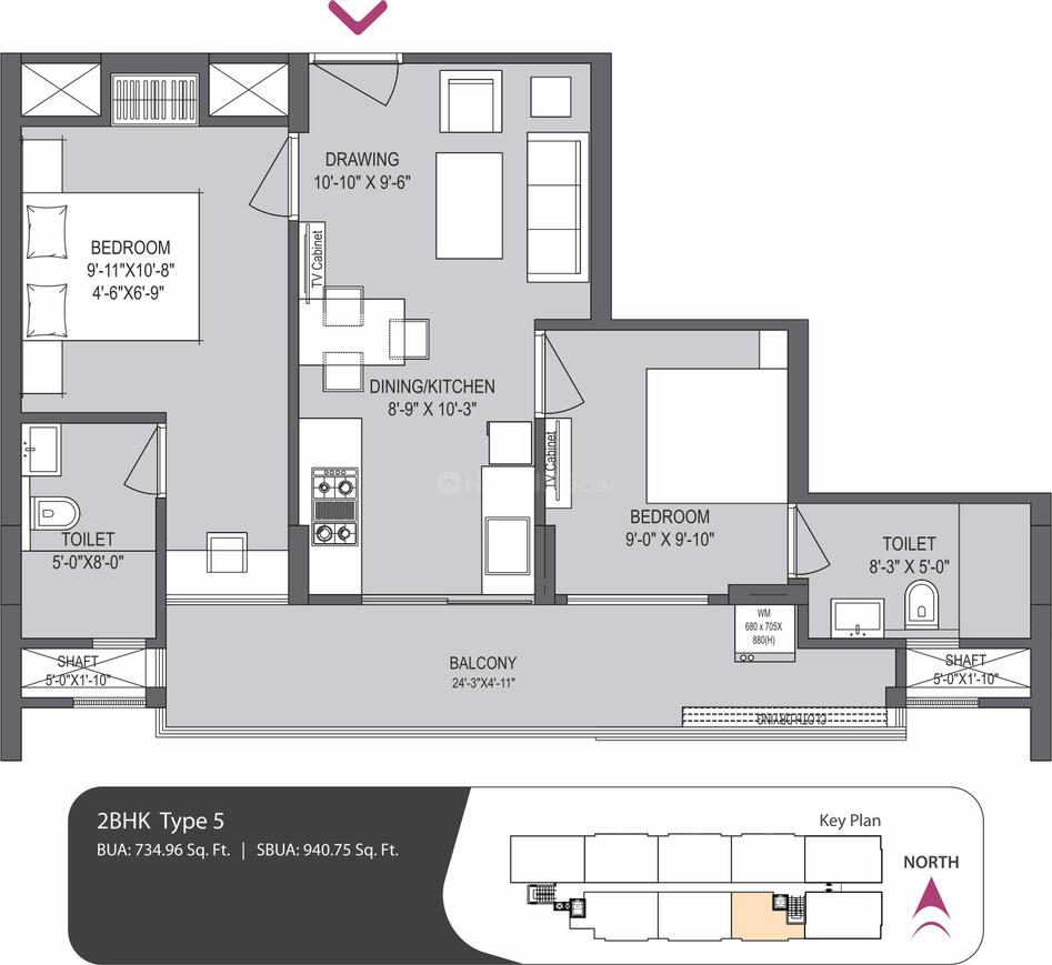 2 BHK Apartment