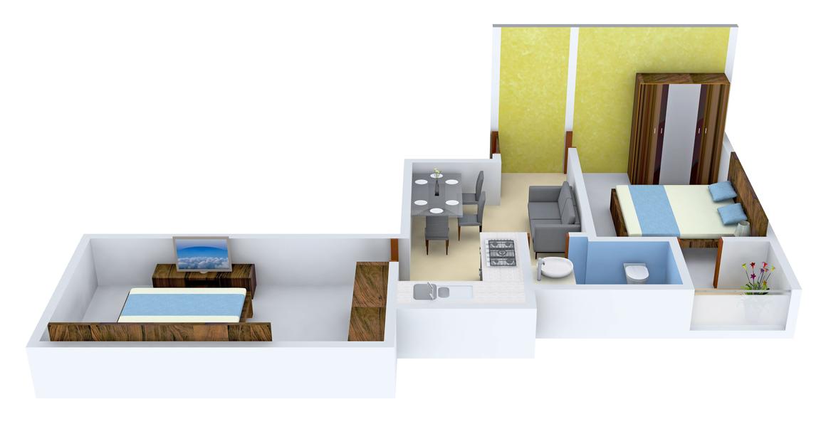 2 BHK Apartment
