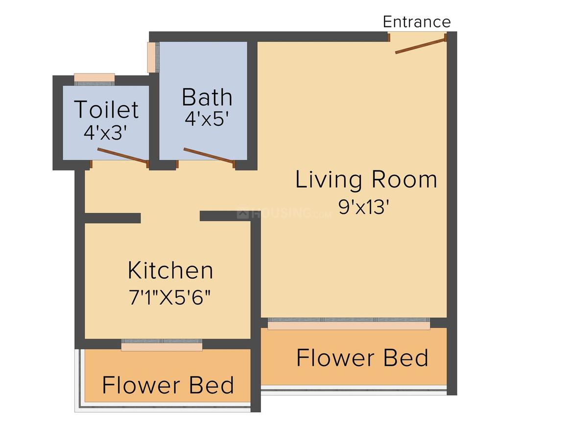 1 RK Apartment