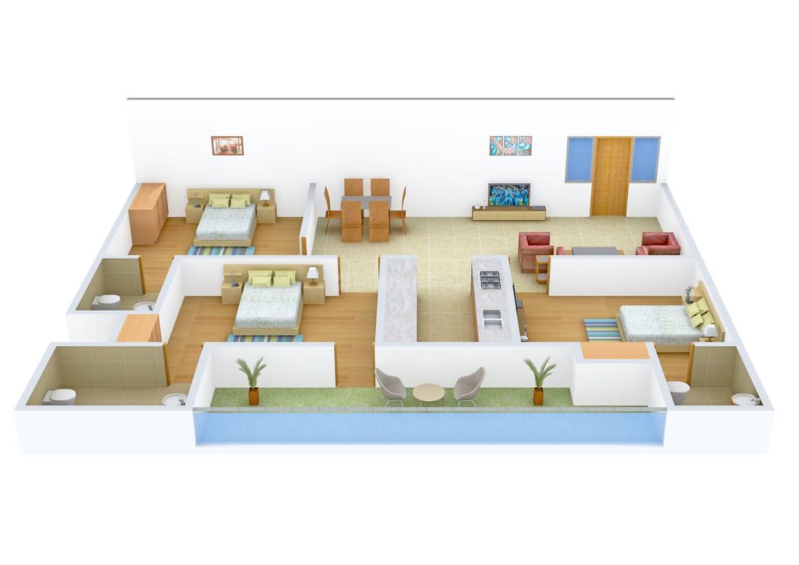 3 BHK Independent Floor