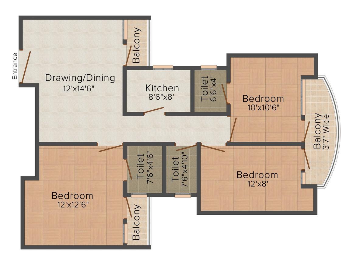3 BHK Apartment