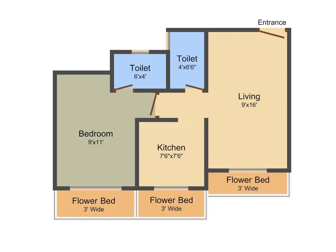 1 BHK Apartment