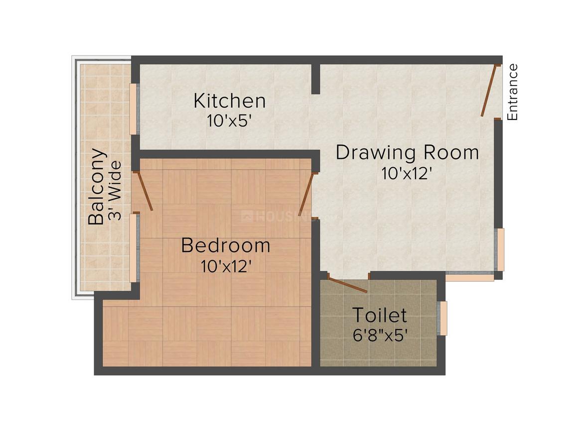 1 BHK Independent Floor