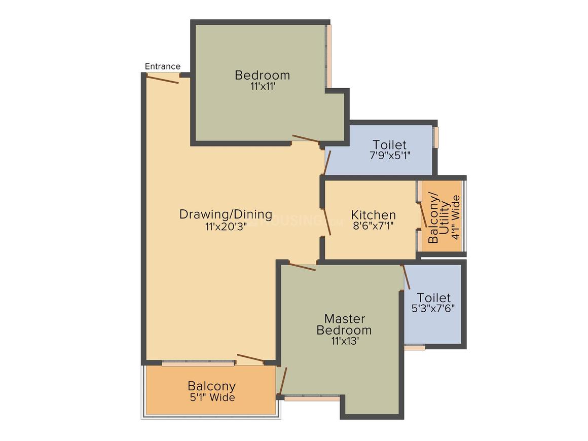 2 BHK Apartment
