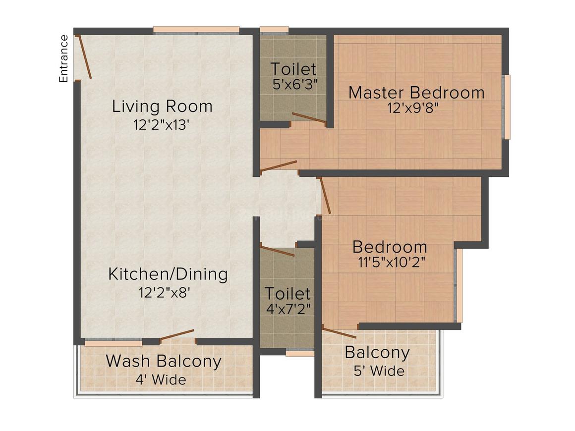 2 BHK Apartment