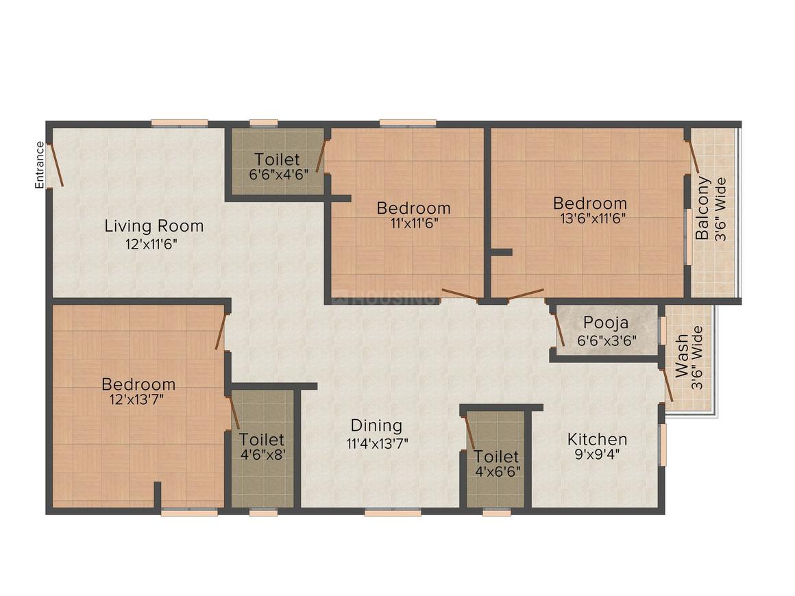 3 BHK Apartment