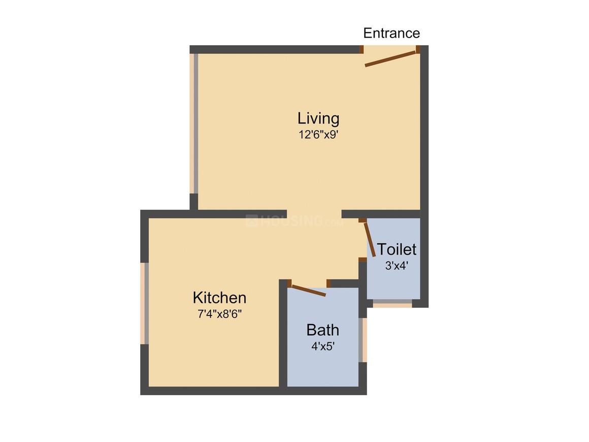 1 RK Apartment