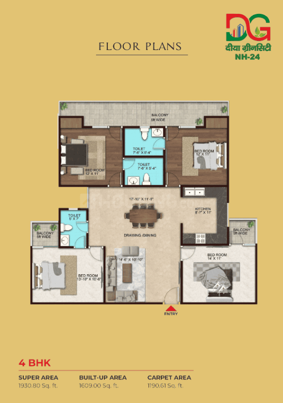 Eureka Diya Green City Nh 24 - Image 16