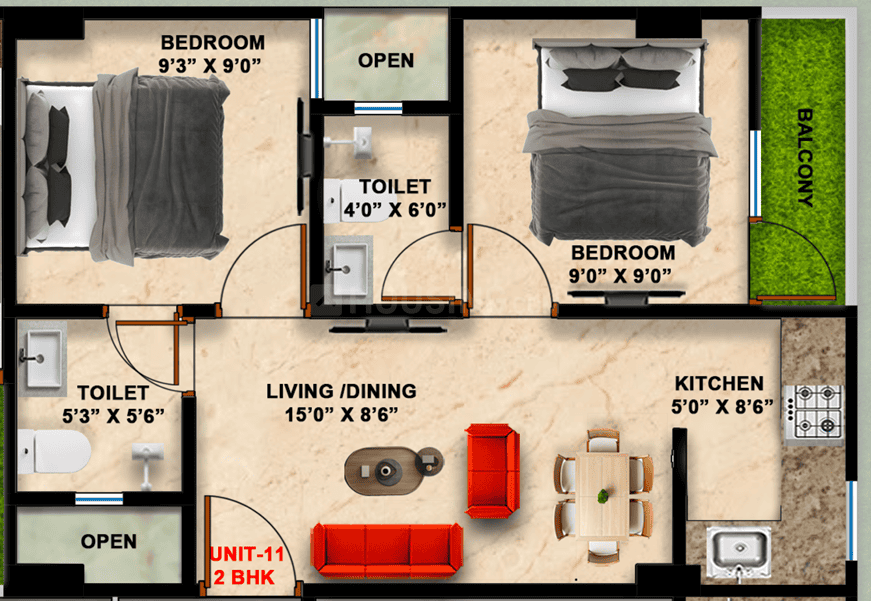 RN Samriddhi Apartment - Image 3