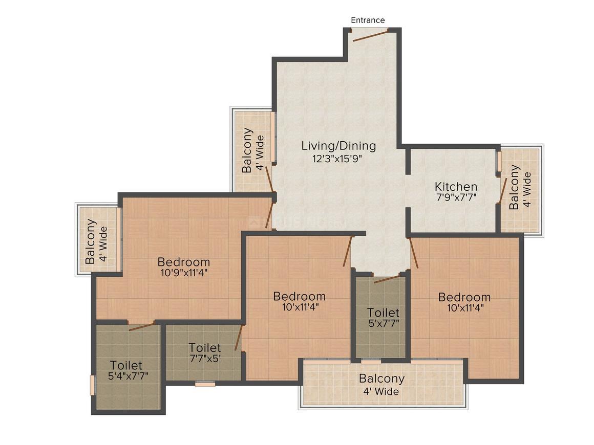 3 BHK Independent Floor