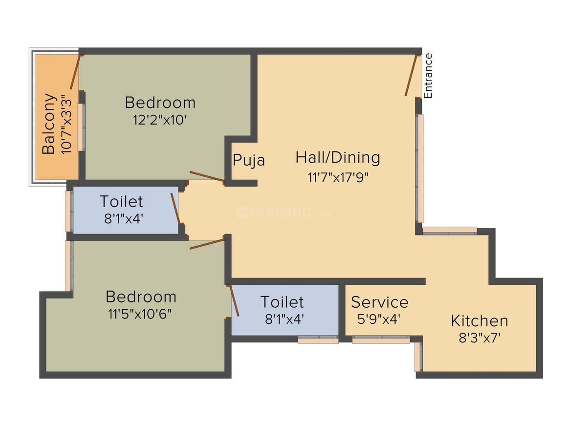 2 BHK Apartment