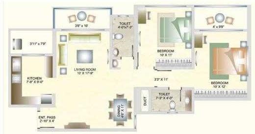 Db Orchid Suburbia In Kandivali West Price Reviews Floor Plan