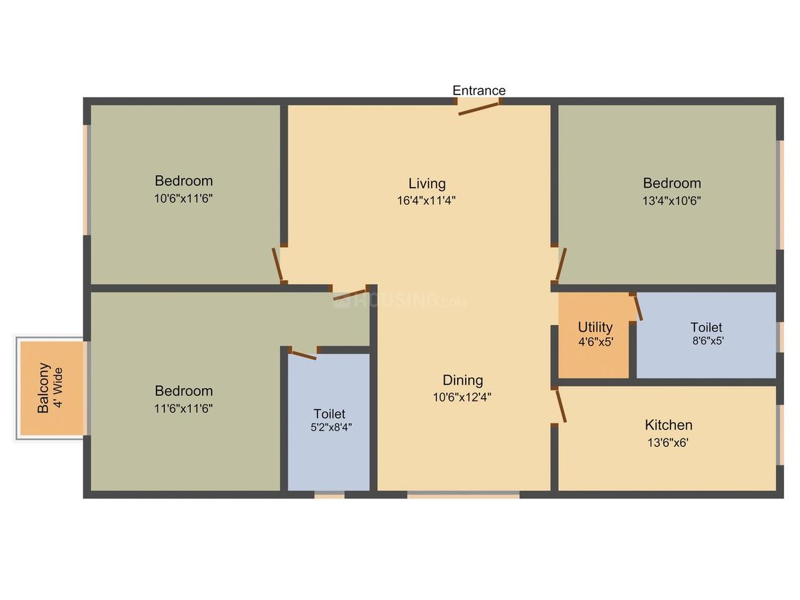 3 BHK Apartment