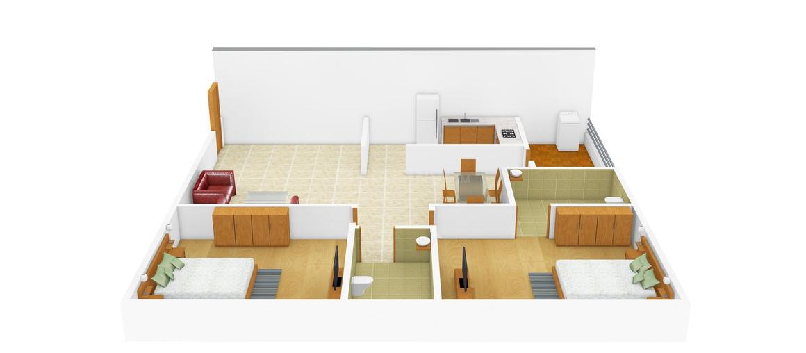 2 BHK Apartment