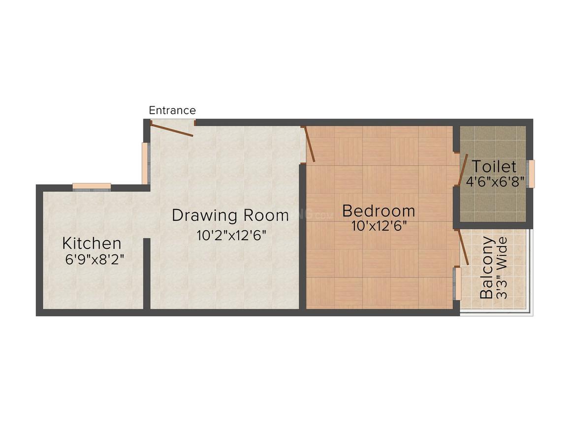 1 BHK Independent Floor
