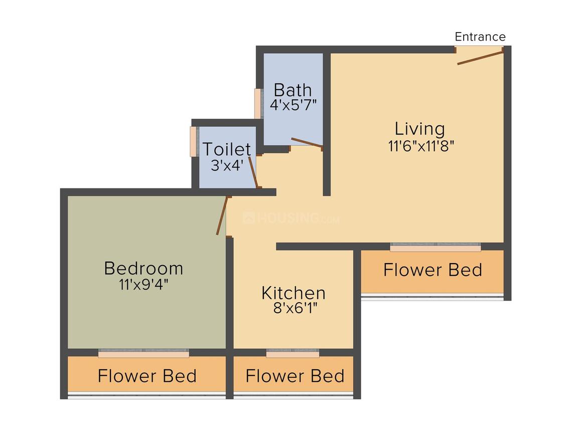 1 BHK Apartment