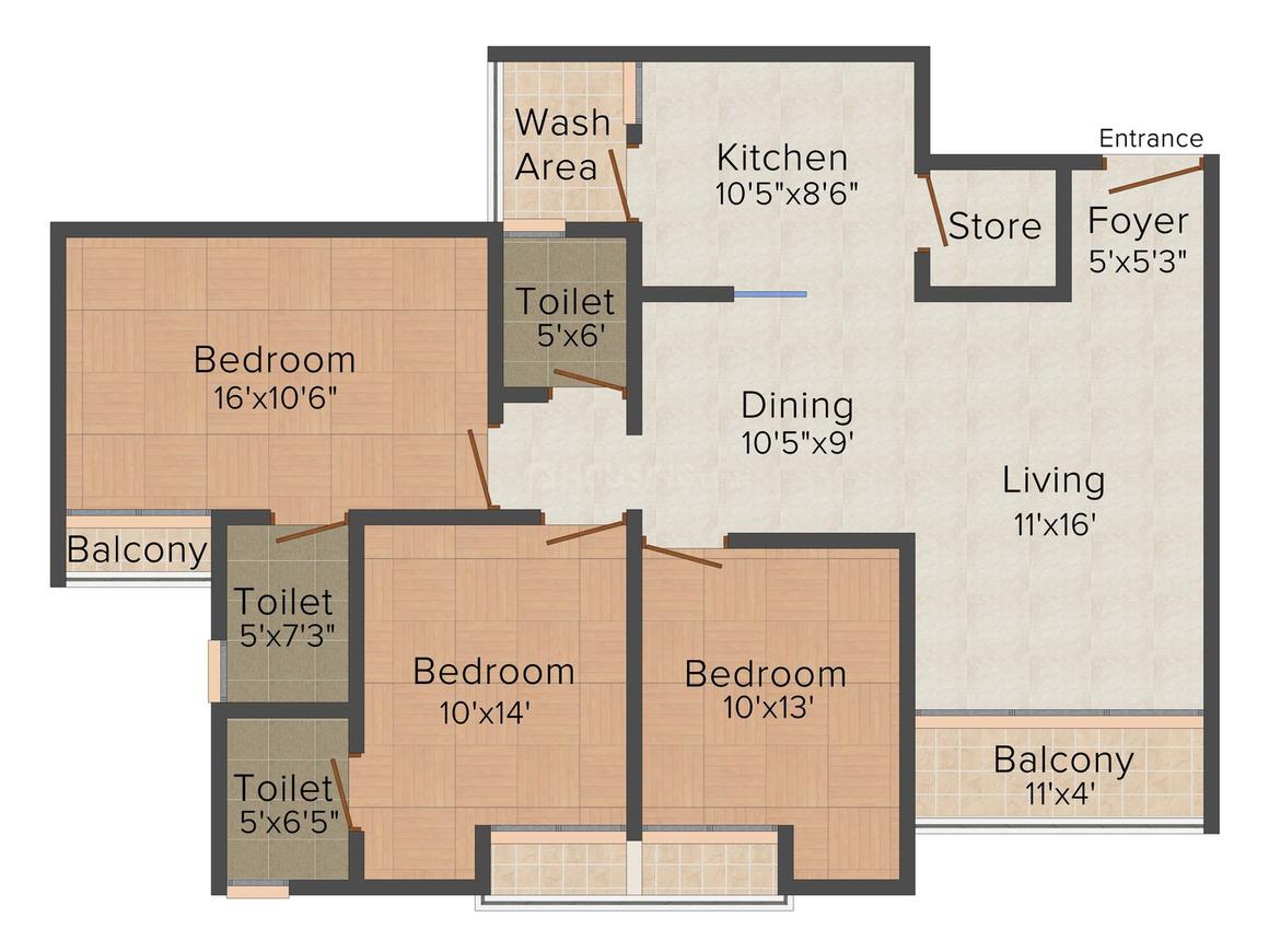 3 BHK Apartment