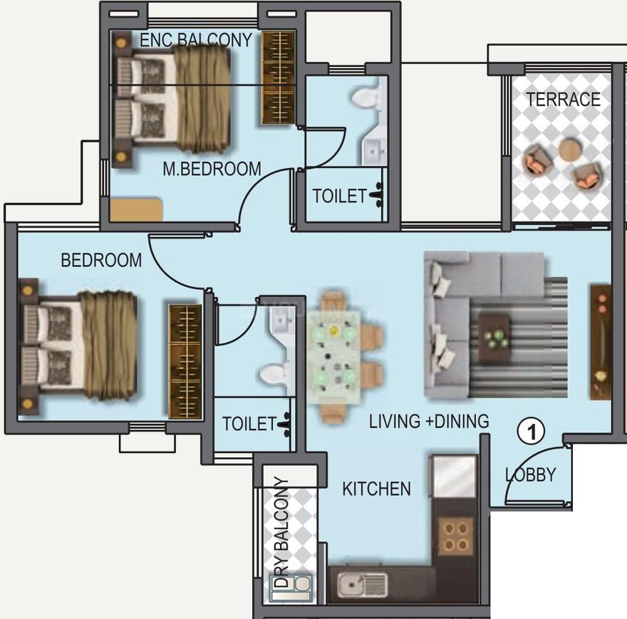 2 BHK Apartment