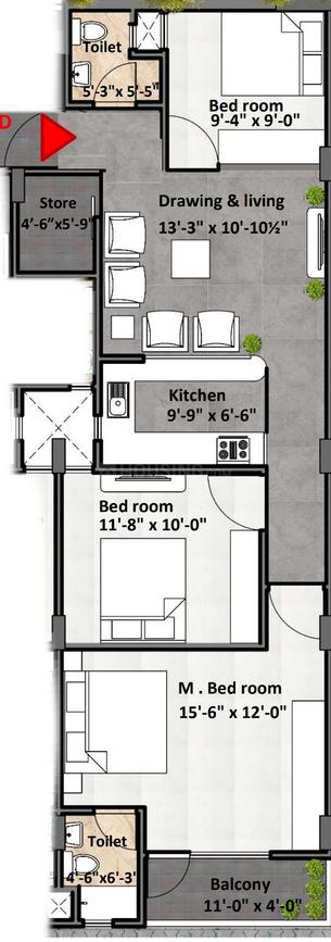 Swastik Skyline Luxery Apartment - Image 11