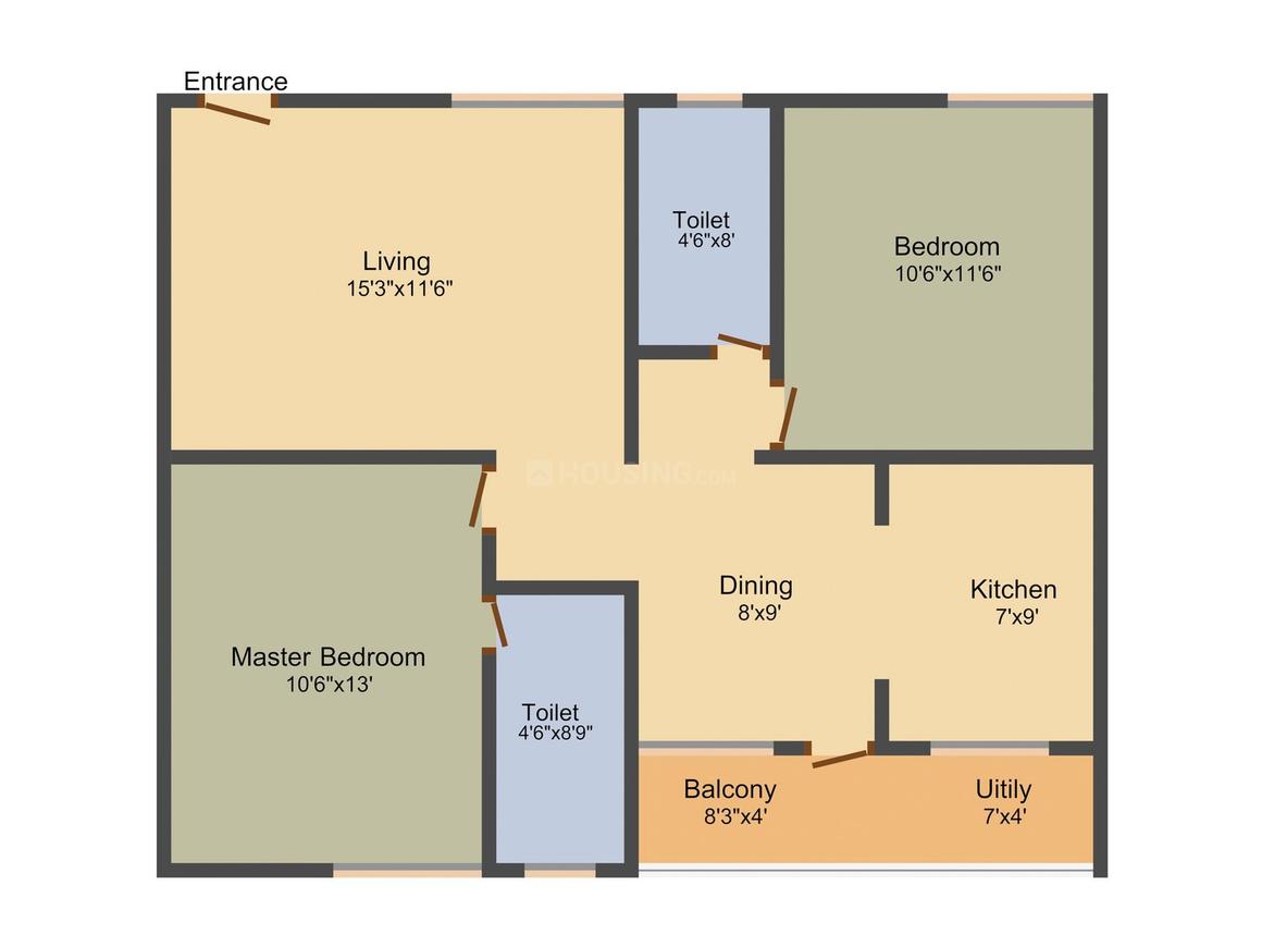 2 BHK Apartment