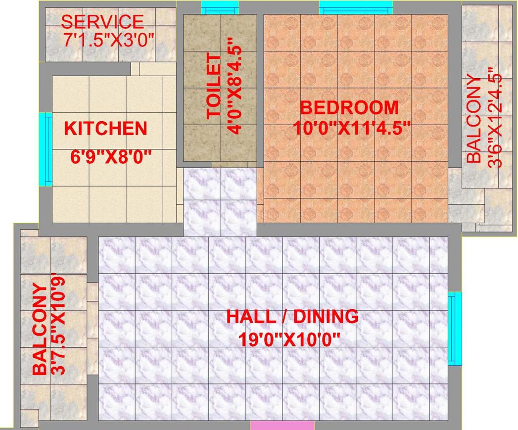 1 BHK Apartment
