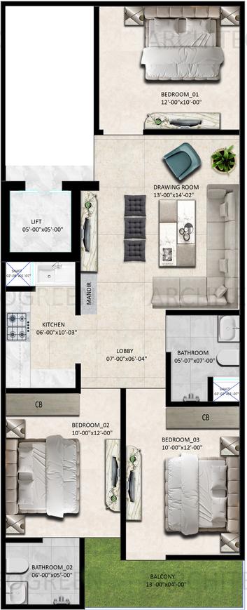 CHS Independent Apartment - Image 9