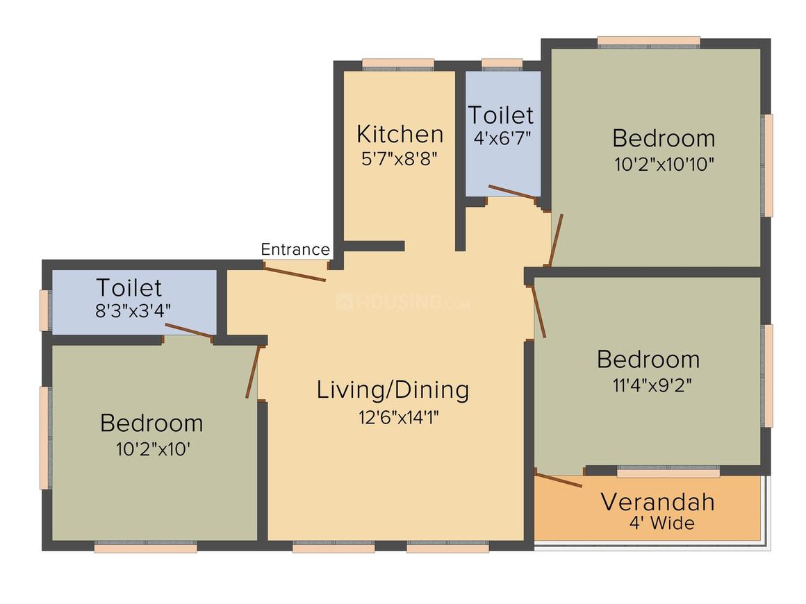 3 BHK Apartment