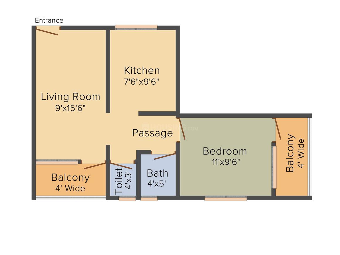 1 BHK Apartment