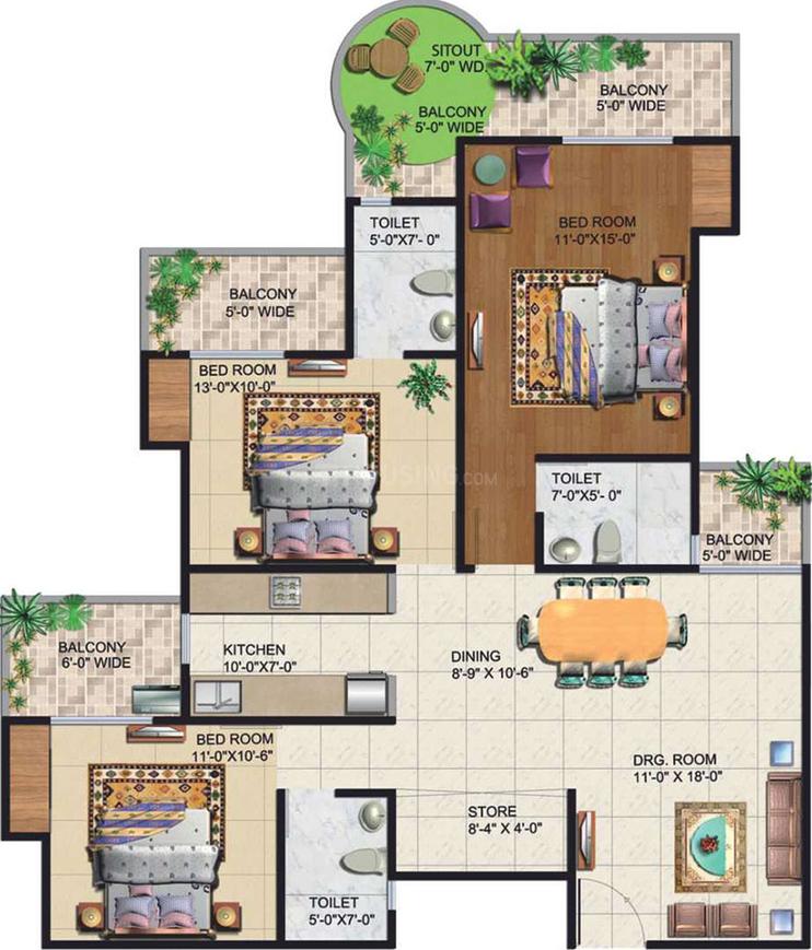 Ajnara Grand Heritage - Image 25