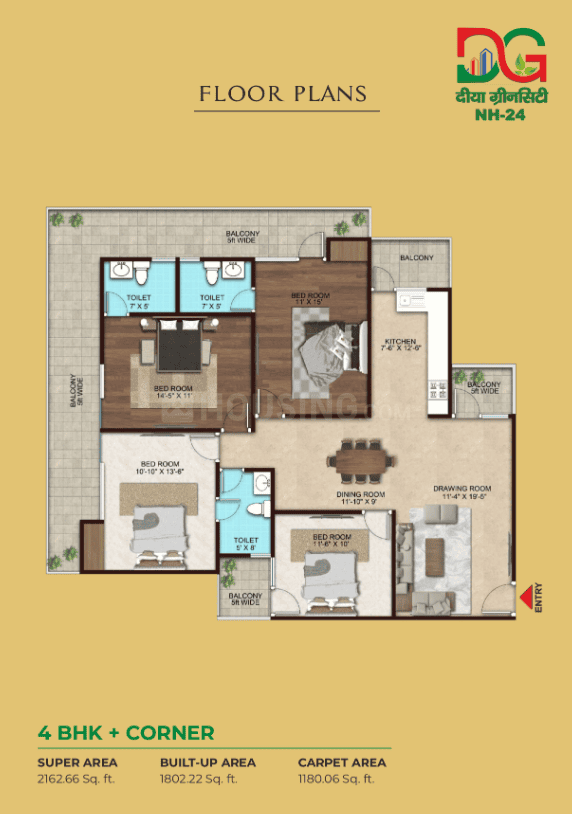 Eureka Diya Green City Nh 24 - Image 17