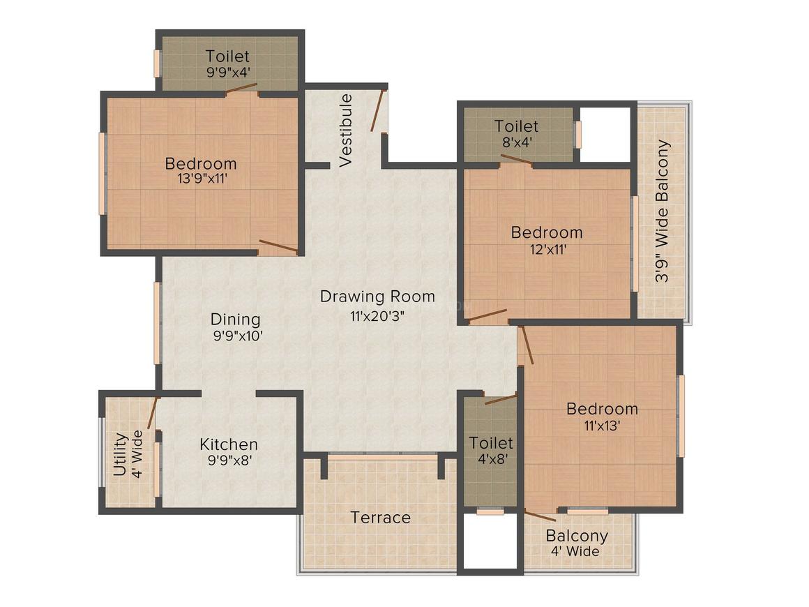 3 BHK Apartment