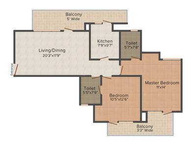 Durga Apartment in Hinoo, Ranchi - Price, Reviews & Floor Plan