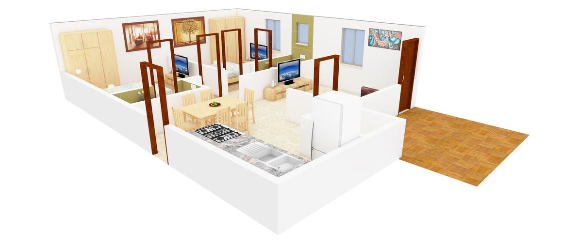 2 BHK Villa