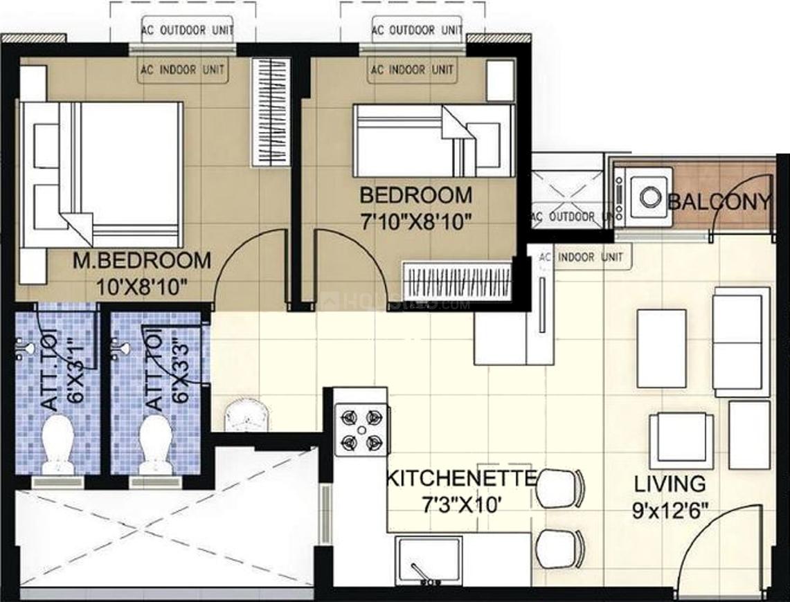 2 BHK Apartment