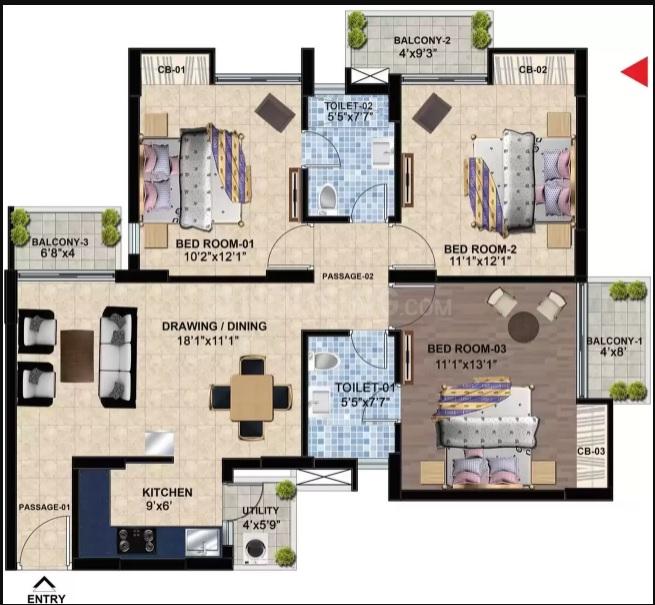 Sikka Kaamya Greens - Image 26