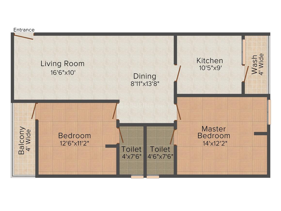2 BHK Apartment