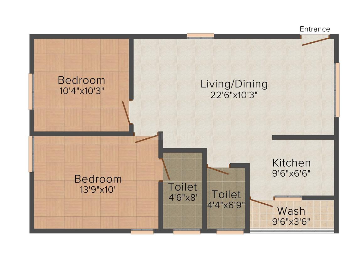 2 BHK Apartment