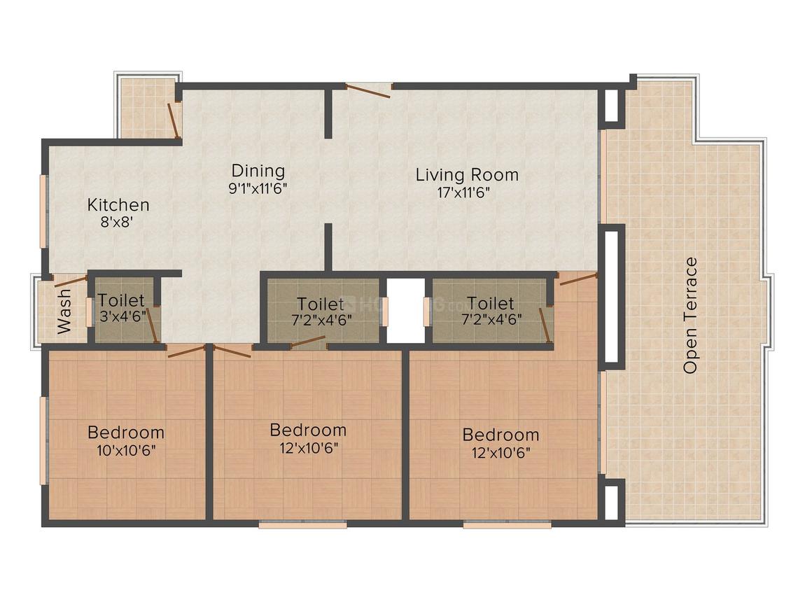 3 BHK Penthouse