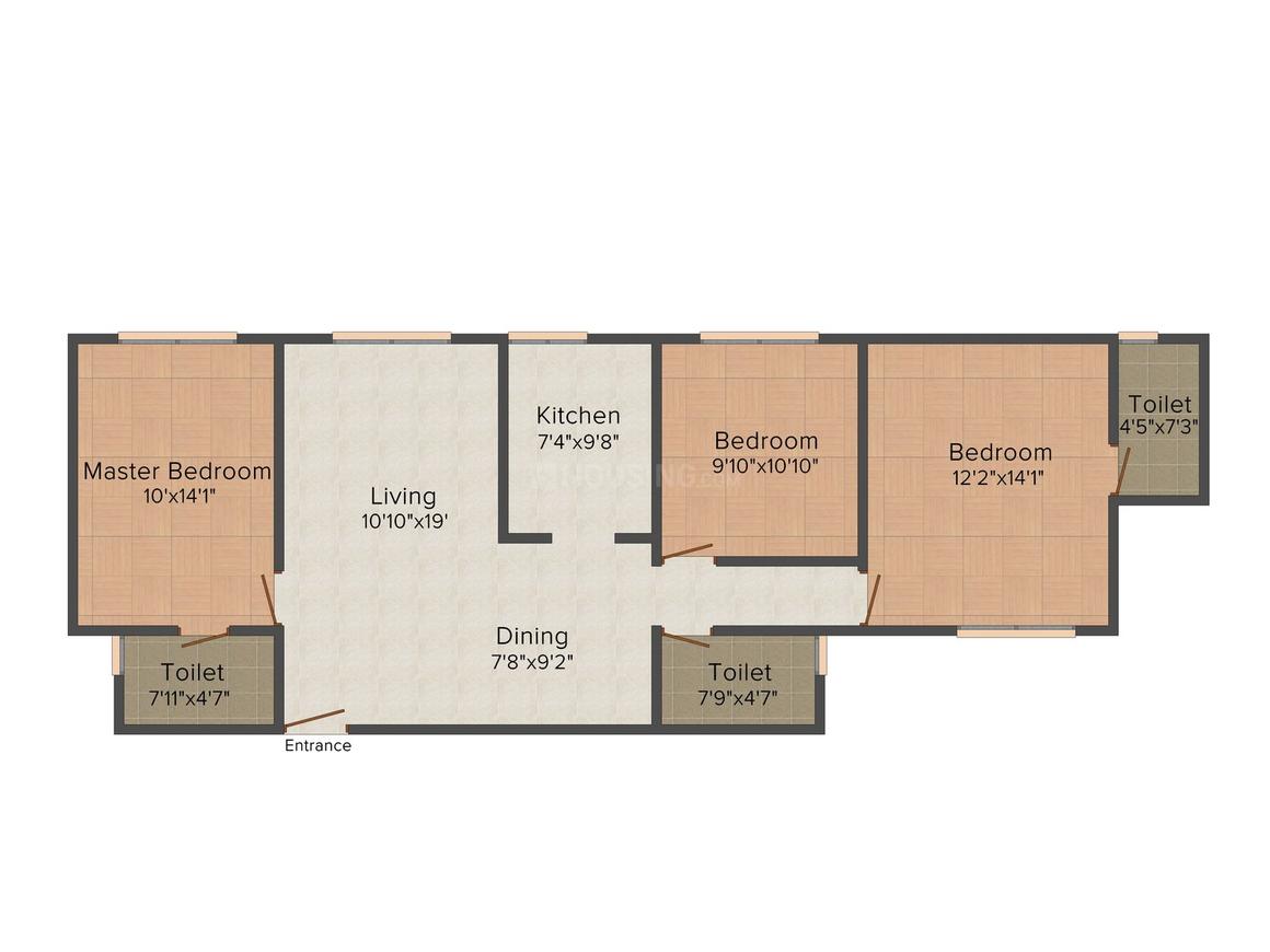 3 BHK Apartment