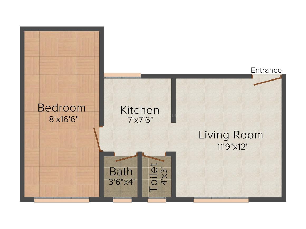 1 BHK Apartment