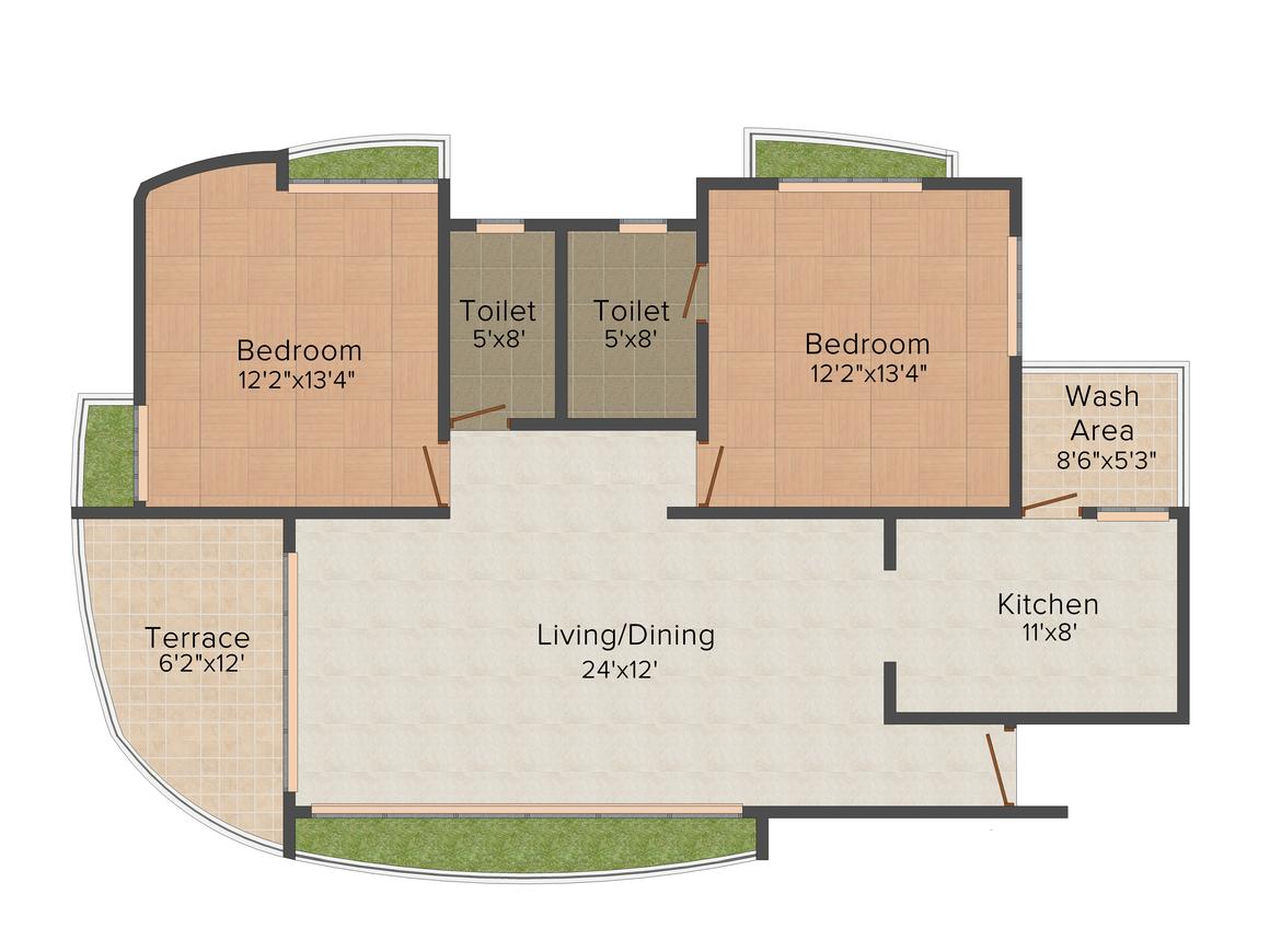 BCM Paradise in Nipania Price, Reviews & Floor Plan