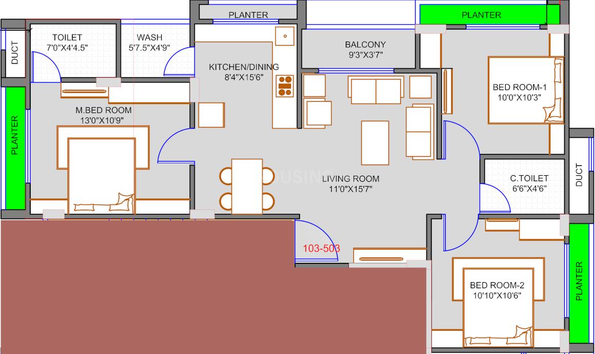 3 BHK Apartment