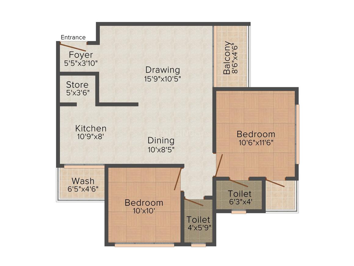 2 BHK Apartment