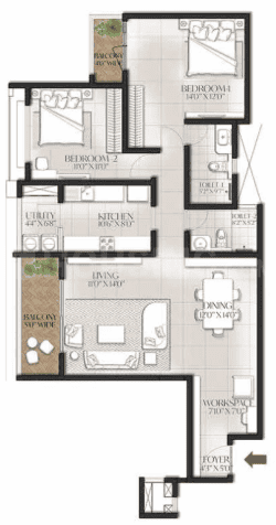 Prestige Meridian Park Phase I At The Prestige City - Image 15