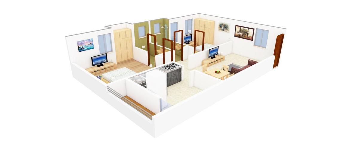 2 BHK Apartment