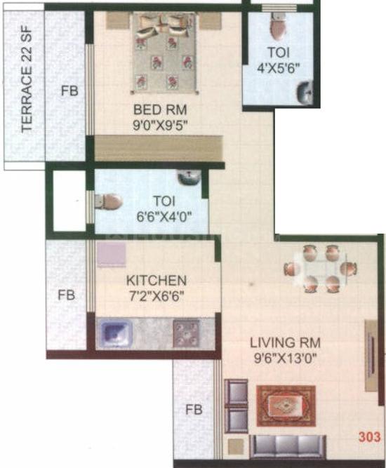 1 BHK Apartment