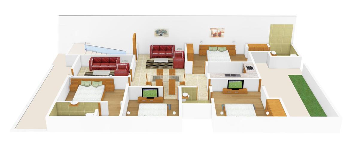 4 BHK Independent Floor