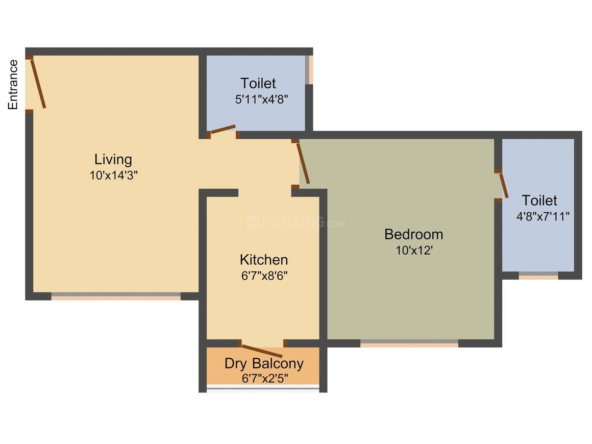 1 BHK Apartment